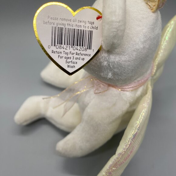 Ty Beanie Babies 1998 Halo Angel Bear - Picture 6 of 8